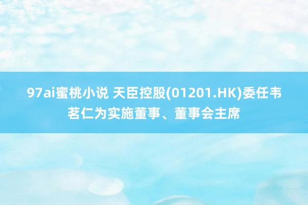 97ai蜜桃小说 天臣控股(01201.HK)委任韦茗仁为实施董事、董事会主席